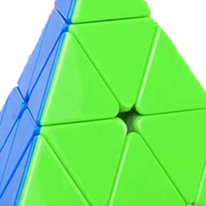 TOYESS%203x3%20Pyraminx%20Carbon%20Fibre%20Magic%20Cube,%203x3x3%20Pyramid%20Triangle%20Puzzle%20Cube%20Brain%20Teasers%20Toys%20for%20Kids%20&%20Adults%20-%20Image%204