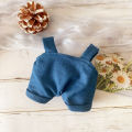 Happy 20cm Mini Overalls Doll Clothes Animal Pattern for Cotton Stuffed Dolls Accessories Suspender Pants Idol Doll's Clothes Outfit. 
