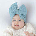 3Pcs/Set Baby Headband For Girls Bow Solid Color Baby Girl Turban Kids Headwear Elastic Baby Hair Band Hair Accessories Set. 