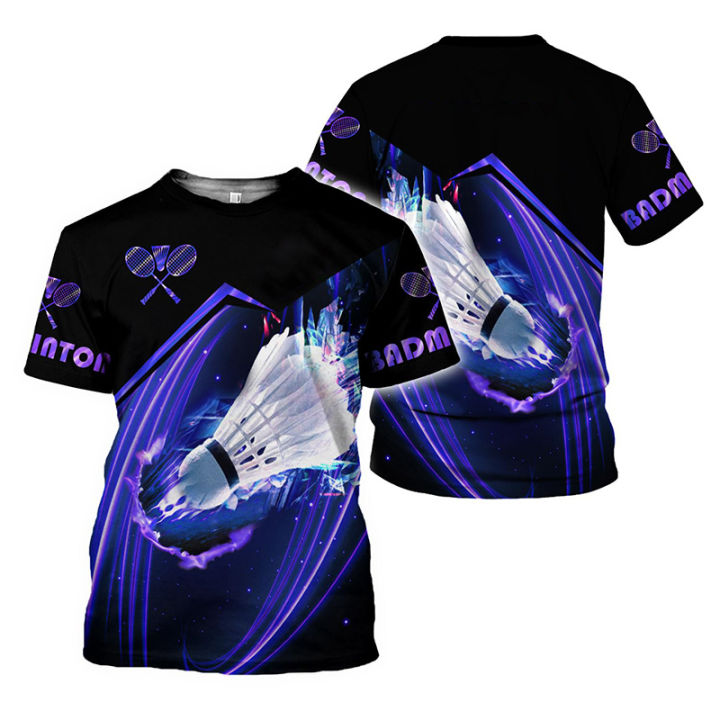 3D%20Indoor%20And%20Outdoor%20Sports%20Badminton%20Printing%20T%20Shirt%20Fashion%20Sports%20T-shirts%20For%20Men%20Kid%20Fashion%20Streetwear%20Gym%20Tee%20Shirt%20Top%20-%20Image%204
