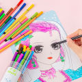 Washable Watercolor Pen Colour Pen Set for Kids Drawing Painting Art Marker Pens GJCUTE. 