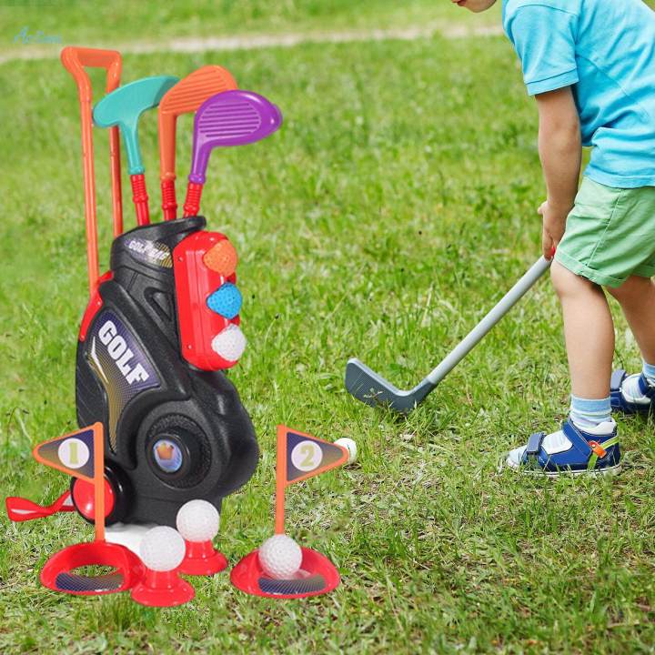 Toddlers%20Golf%20Set%20Development%20with%20Shoulder%20Strap%20Design%20Kids%20Golf%20Suitcase%20Game%20Play%20Set%20for%20-%20Image%203