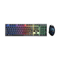 Pc Power PGC801TA01 RGB Wired Black Gaming Keyboard & Mouse Combo with Bangla.