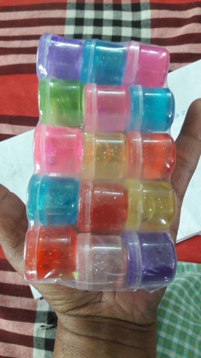 Slime box gel clay for kids play-15 pcs Box