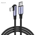 High Speed Type C to Micro USB Cable Reliable Data Transmission Suitable for Phones Tablets Fast Charging Data Transfer. 