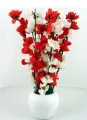 টব সহ কৃত্রিম চেরি ফুলের গাছ - artificial flower.
