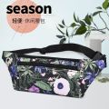 Waterproof Printed Waist Bag Women's Multi-Functional Wear-Resistant Sports Running Invisible Body Money Collection Bag Filial Piety Mother Bag. 