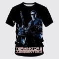 Terminator T-shirts movie 3D printed streetwear men women casual fashion oversized short sleeve t shirt kids tees tops clothing. 