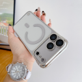 HOCE Slim Frameless Lens Glass For Magsafe Cases For iPhone 17 16 15 14 13 12 11 Pro Max Plus 17 Air 16e Magnetic Wireless Charge Cover.