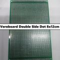 Veroboard Double Side Dot 8x12cm Glass Fiber Stripboard PCB Printed Circuit Board Project Board For Prototyping Weld Soldering Arduino DIY Electrical Circuitry & Parts. 