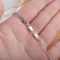 2PCS Double Lobster Clasp 10mm, Sterling Silver Clasp Double Claw Clasps Bracelet Necklace Extension Connector Accessories.