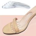 Silicone Gel Pad Forefoot Insole Shoes Pads High Heel Soft Orthopedic Insole Anti-Slip Foot Protection Foot Cushions Pain Relief.