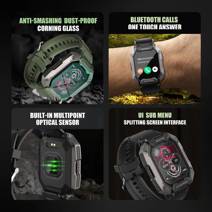SKMEI%20New%20Smartwatch%20Blood%20Pressure/Oxygen%20Monitoring%20with%20Bluetooth%20Call%20Calculator%20410mAh%20high-capacity%20battery%2050%20meter%20waterproof%20Smart%20Watch%20B60PS%20-%20Image%207