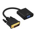 VGA converter-black to DVI-D. 