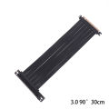 Full Speed PCIE 3.0 4.0 16x Riser Cable Graphics Card Extension Cable PCIE Express GPU Expansion Card Riser Shielded Extender jingu. 