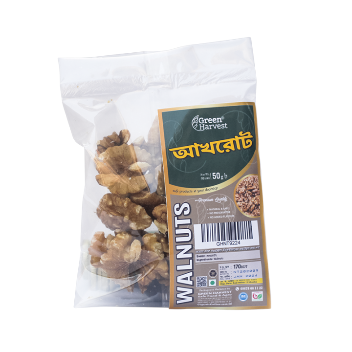 Walnut Raw Akhrut আখরোট-কাঁচা 50gm | Daraz.com.bd