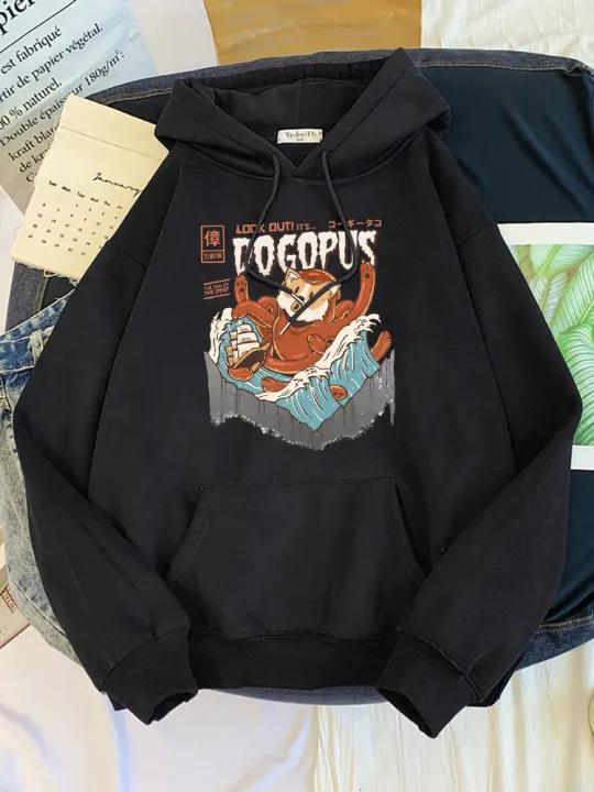 Look%20Out%20It'S%20Dogopus%20The%20Dog%20Of%20The%20Deep%20Prints%20Hoodies%20Female%20Fashion%20Hoodie%20Oversized%20Sweatshirts%20Casual%20Warm%20Womens%20Tops%20-%20Image%202