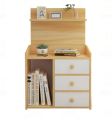 Royal Decor M32 End Table Side Table Bed Side Table With Storage Shelf Night Table Frame For Living Room Study Bedroom- Beech White Finish. 