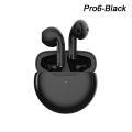 Original Pro 6 TWS Wireless Bluetooth Earphones Headphones Mini Fone Earphone Stereo Sport Headset For Xiaomi Android Earbuds. 