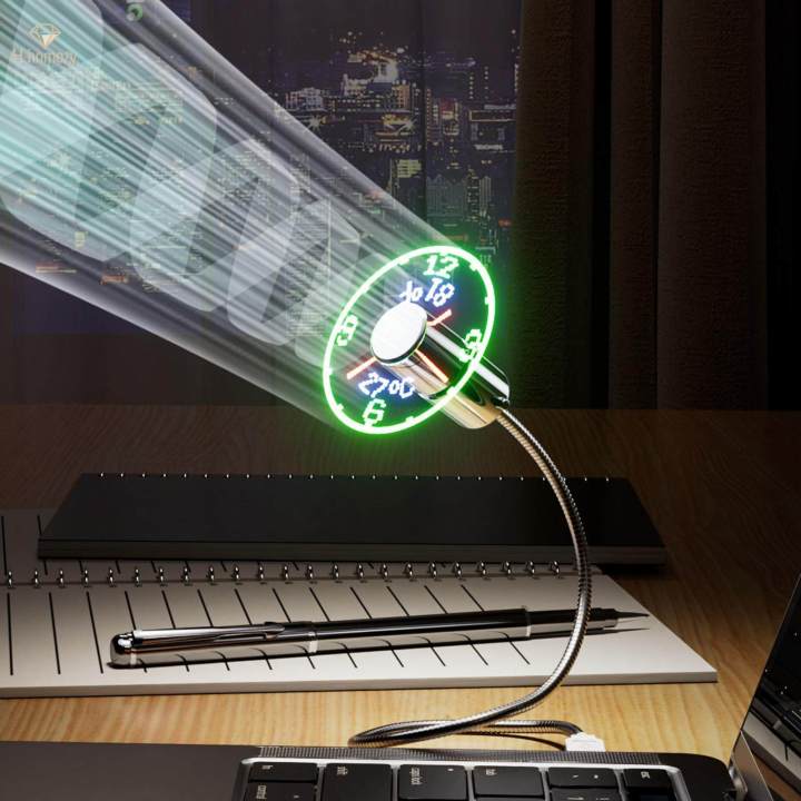 LED%20USB%20Clock%20Fan%20Office%20Gadgets%20Temperature%20Display%20for%20Desktops%20Laptops%20-%20Image%203