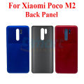 Xiaomi Poco M2 Back Panel/Backshell/ Casing + Without Camera Lens + Side Buttons With Logo-All Colors Available. 