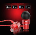 In-Ear Headphones Earphone Stereo Bass Headset Metal Wired Earphone HiFi Headphones Mic. 