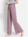 High Waist Drape Modal Loose Large Size Thin Wide-leg Pants Women's Summer All-match Trousers Casual Straight-leg. 