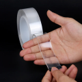 Nano Adhesive Tape, GXR Multipurpose Double Sided Transparent No-Trace Removable Glue Tape, 3M Washable Strong Gel Tape Anti-Slip Sticky Tape for Wall, Kitchen, Carpet, Photos Fixed.