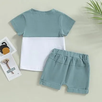Baby%20Boy%20Summer%20Short%20Sleeve%20T-shirt%20Tee%20Shorts%202%20Pcs%20Outfits%20Set%20used%20children%20baby%20comfortable%20T-shirt%20and%20pant%20(%20-%20Image%205