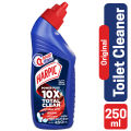 Harpic Toilet Cleaning Liquid 250m Power Plus 10x Total Clean, new & thicker formula kills 99.99% of germs. 