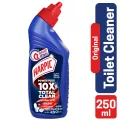 Harpic Toilet Cleaning Liquid 250m Power Plus 10x Total Clean, new & thicker formula kills 99.99% of germs. 