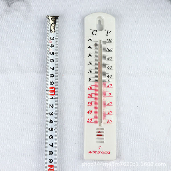 Wood Thermometers for Office Garage Indoor Temperature Logger Wall-mounted