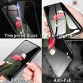 Casinglee for Realme GT NEO 2 Case Tempered Glass Protector Mirror Couple Back Cover SUP Supreme Design Realme GT NEO2 case cover For girls and Boys. 