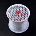 0.8 mm Elastic Thread Stretchy Bracelet String Fishing Line Crystal String Bead Cord for Bracelet Beading Jewelry Making. 