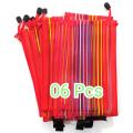 06 Pcs Net Bag/ Pencil & Pen Bag - Pencil Bag For Office School Home & Multipurpose Use. 