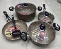 Miyako Non Stick 8 Pcs Cookware Set. 