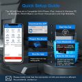 NEXAS Motorcycles Diagnostic Scan Tool Bluetooth 5.0 OBD2 EOBD Diagnostic Scanner for iOS Android Windows Fault Code Reader. 