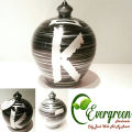 Clay bank only money save 12" Big size with rongdhonu painting Matir bank Big round clay money bank. 