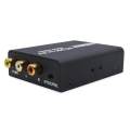 SD HD 3G SDI to AV Composite RCA Video + L/R Analog Stereo Audio Video Converter Scaler.