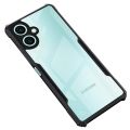 For  Samsung Galaxy A06 Edge-Reinforced Shockproof Cushion Back Clear Hybrid Transparent Hard Cover Casing-E_Store. 