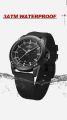 NAVIFORCE NF8031 Sport Quartz Trendy Watch For Men Silicone Strap With Date Alloy Case Wrist Watch.