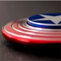 Captain America Shield Hand Spinner Iron Man Fidget Alloy Puzzle Toys. 