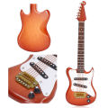 Guitar Model, Mini Guitar Model Beautiful Lines for Bookcases for Music room. 
