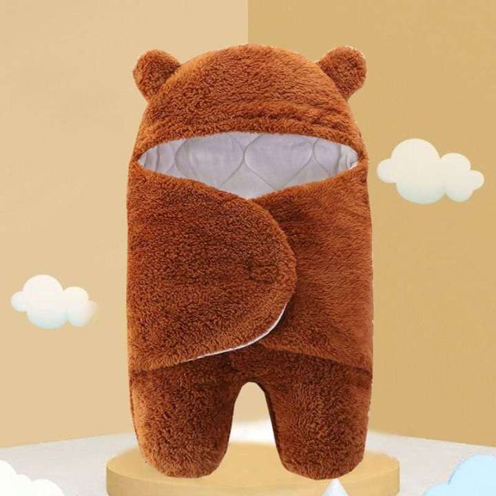 Baby%20Sleeping%20Bag%20Ultra-Soft%20Fluffy%20Fleece%20Newborn%20Receiving%20Blanket%20Infant%20Boys%20Girls%20Clothes%20Sleeping%20Nursery%20Wrap%20Swaddle%20HOT(%200-12)%20month%20-%20Image%202