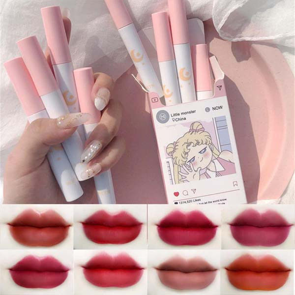 Little%20Monster%208pcs%20in%201%20Box%20Lipstick%20Cigarete%20Tube%20Lip%20Glaze%20Set%20Matte%20Student%20Gift%20Lipstick%20Set%20-%20Image%205