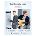 72GB Digital Voice Activated Recorder with Playback, Audio Recorder Device with Wireless Microphone,Noise Reduction.