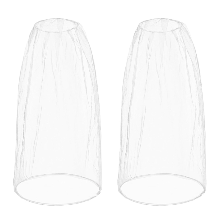 2 Pack Mosquito Head Net Bug Head Net Insects Mesh Head Net for Gardening Hiking Fishing Traveling for Outdoor Face Neck Head Protecting White