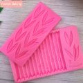 Soft Silicone 3D Mold Sugarcraft Fondant Chocolate Making Bamboo Leaf Panda Mould Cake Bake Decorating Tools Resin Art DIY Form. 