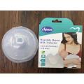 2 Pecs Silicone BreastShell BreastMilk Collector Breastfeeding Essentials.