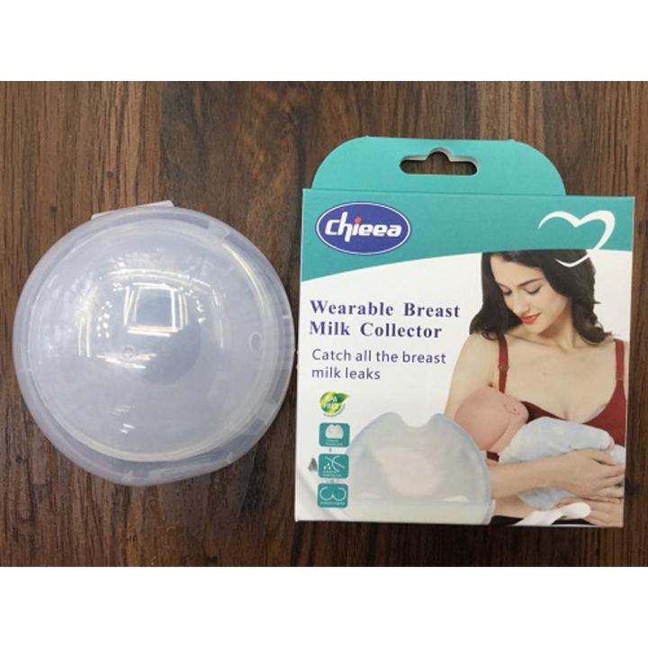 2 Pecs Silicone BreastShell BreastMilk Collector Breastfeeding Essentials